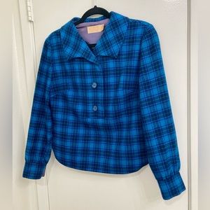 Pendleton Vintage 1950s Pure Virgin Wool in Rare Half Button Pullover XS/S